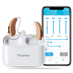 Harmony RIC Digital Hearing Aids – Rechargeable, 16-Channel, Bluetooth App Control