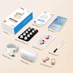Minitone – Rechargeable CIC Hearing Aids
