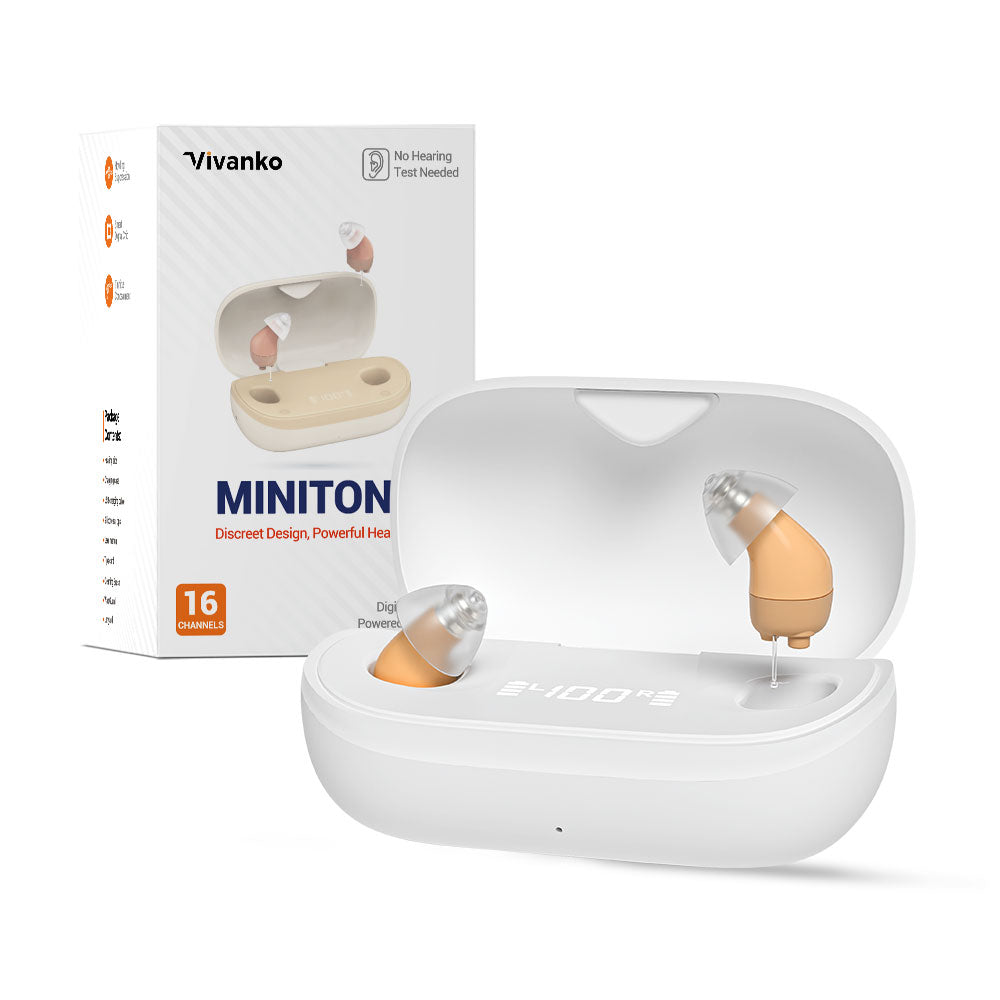 Minitone – Rechargeable CIC Hearing Aids